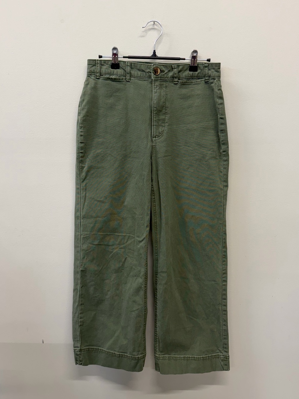 Old Navy Olive Green Wide-Leg Pants